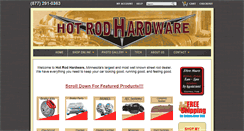 Desktop Screenshot of hotrodhardware.com